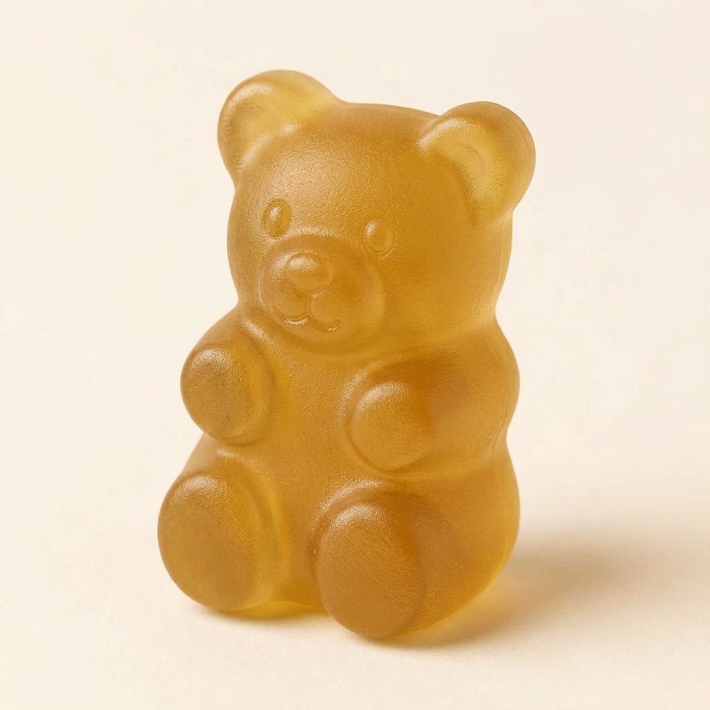 Prenatal gummy close-up